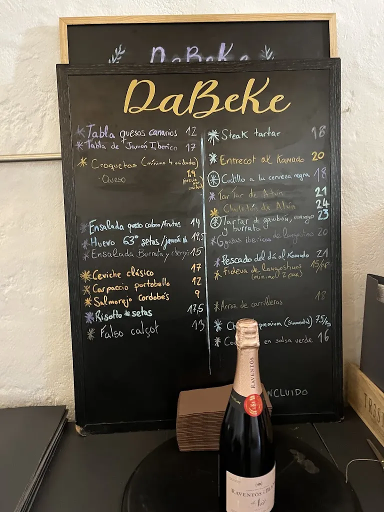 Menu_Dabeke Restaurante_La Orotava_image_1