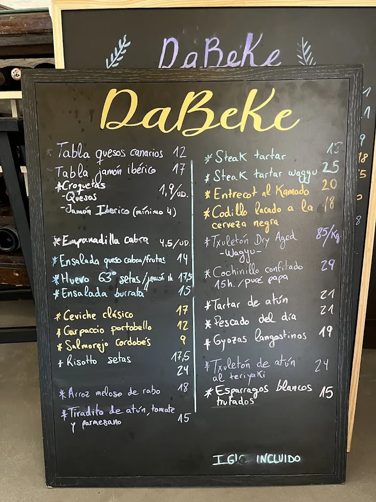 Menu_Dabeke Restaurante_La Orotava_image_3