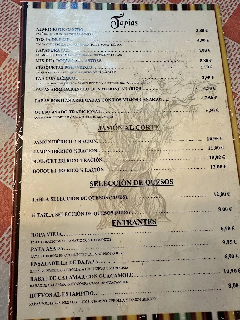 Menu_Restaurante -Tasca Tapias_La Orotava_immagine_4