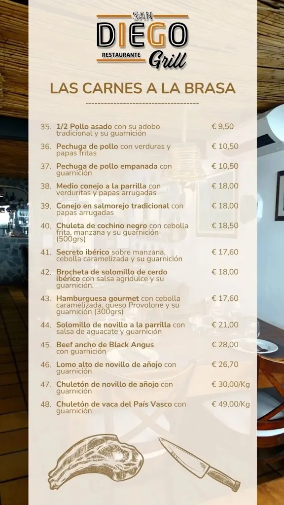 Menu_San Diego Grill_La Orotava_immagine_2