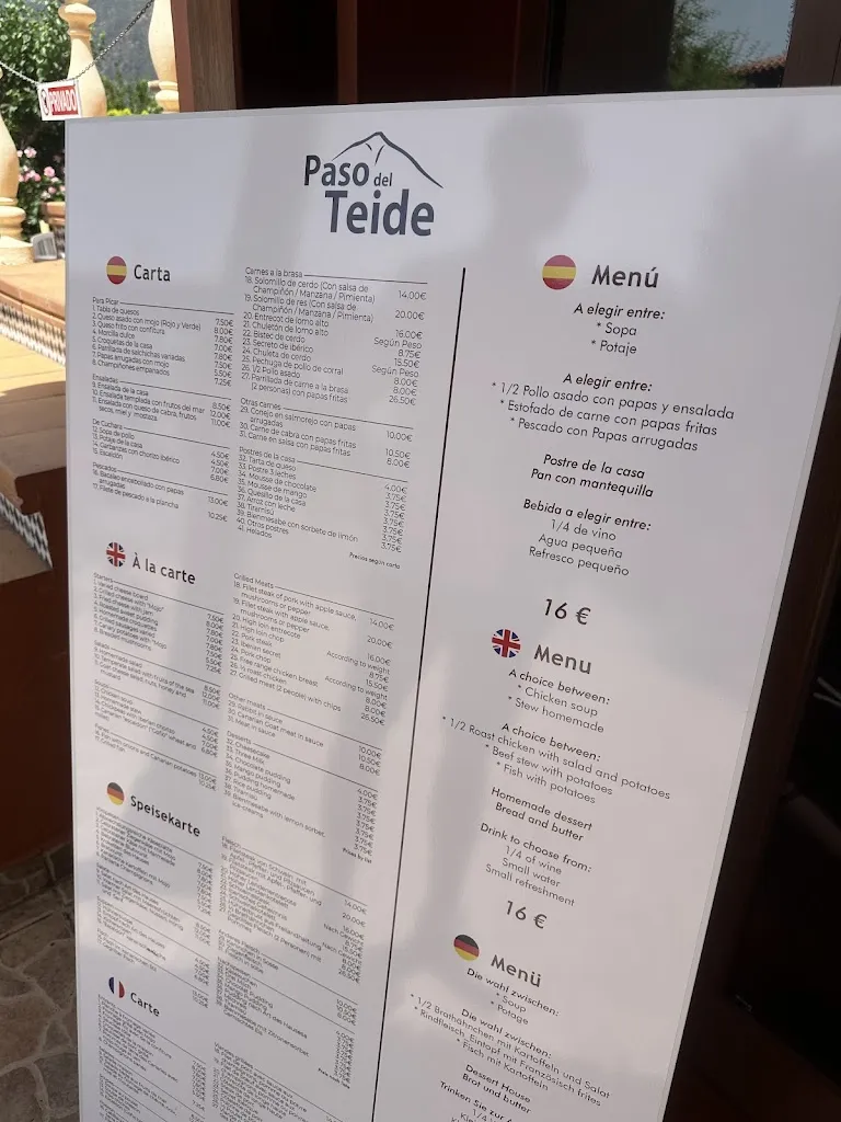 Menu_Restaurante Paso del Teide_La Orotava_image_1