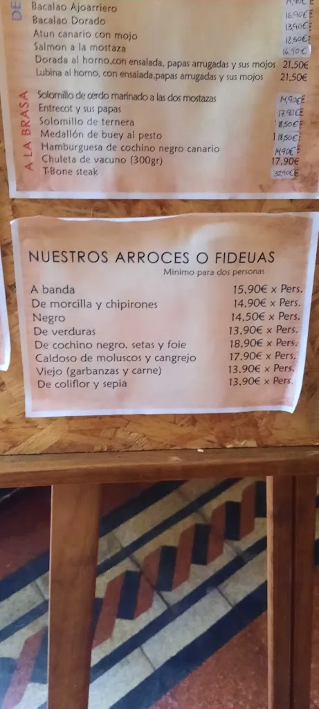 Menü_El Cotilleo de la Villa_La Orotava_Bild_3