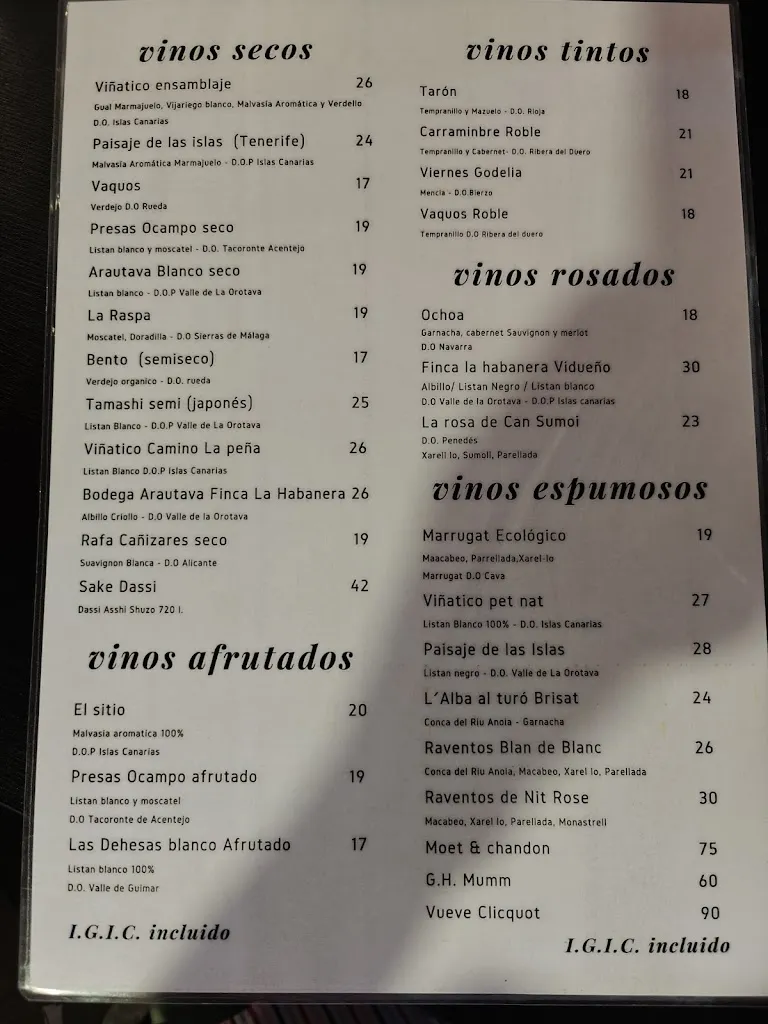 Menu_Restaurante Izakaya LO_La Orotava_image_2