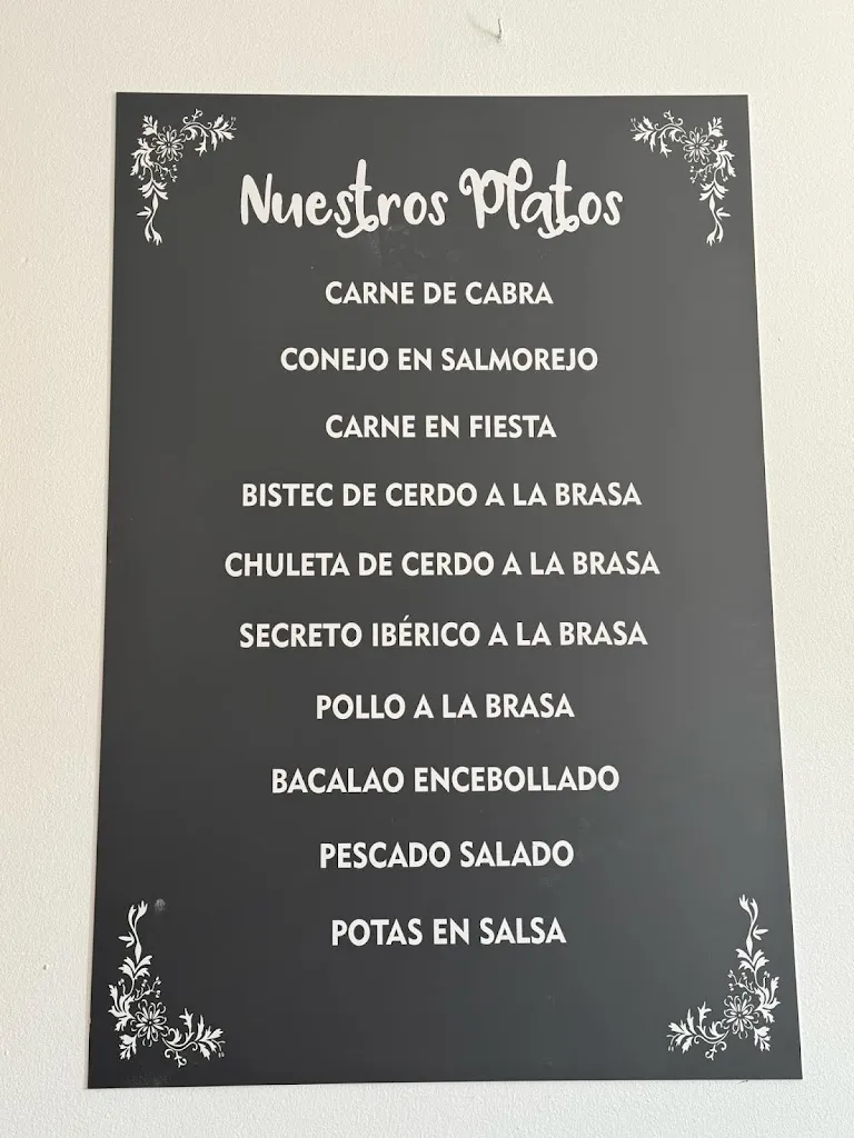 Menu_BAR RESTAURANTE CASA ARBELO_Lomo de Arico_image_1