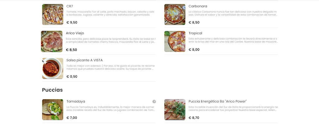 Menu_Pizzería A Vista_Lomo de Arico_image_3