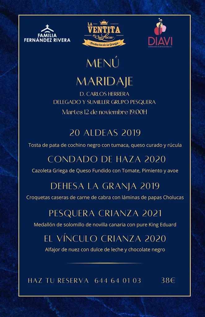 Menu_Restaurante La Ventita de Cholucas_Lomo de Arico_image_1