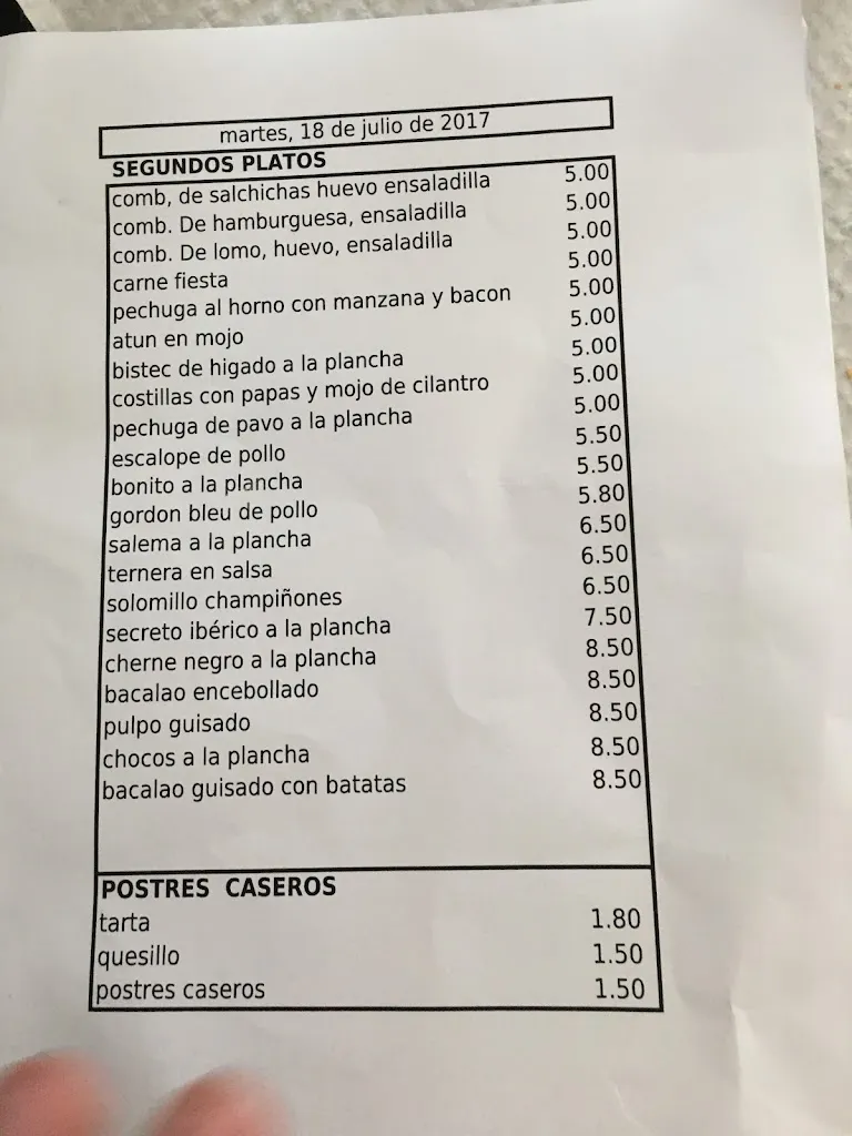 Menu_Restaurante Mundo_Lomo de Arico_image_1