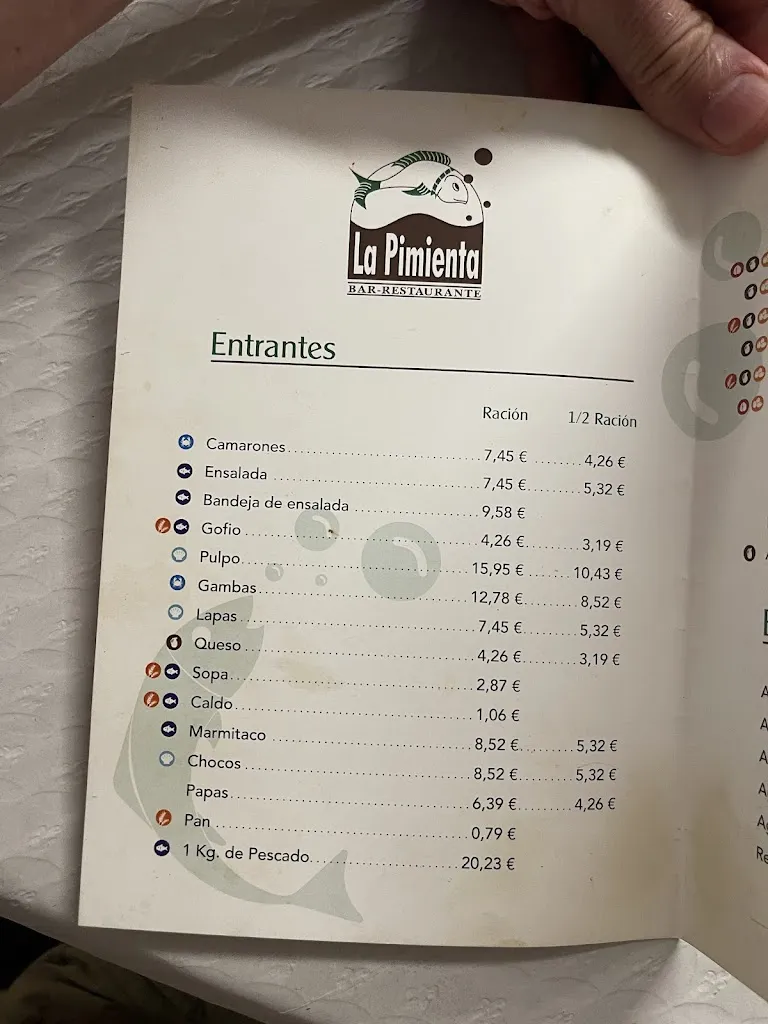 Menu_Restaurante La Pimienta_La Matanza de Acentejo_immagine_1