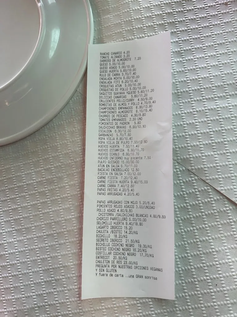 Menu_Guachinche La Huerta de Ana y Eva_La Matanza de Acentejo_image_1