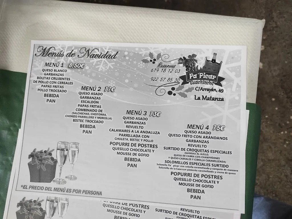 Menu_Guachinche Pa' Picar_La Matanza de Acentejo_image_3