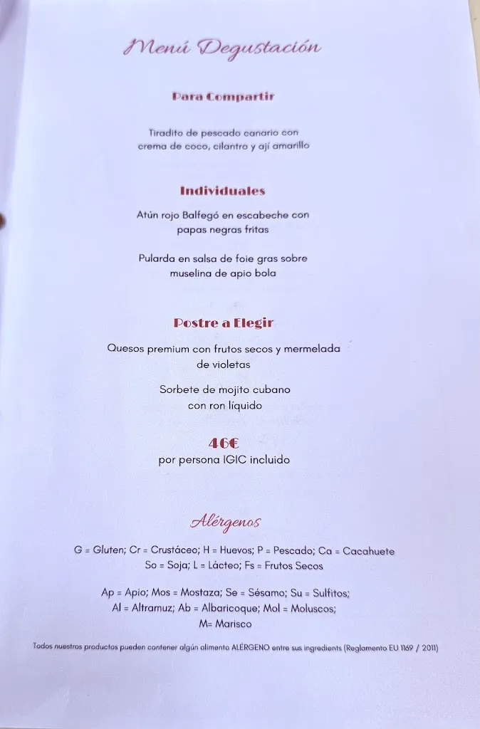 Menu_Felix Food & Wine_La Matanza de Acentejo_image_1