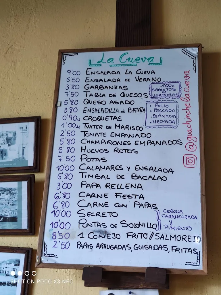 Menu_tasca cueva medio casco_La Matanza de Acentejo_immagine_2