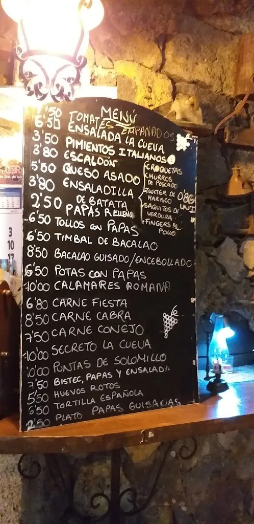Menu_tasca cueva medio casco_La Matanza de Acentejo_immagine_4