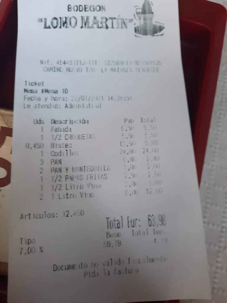 gustavo castillo_Bodegón Lomo Martín_La Matanza de Acentejo_review