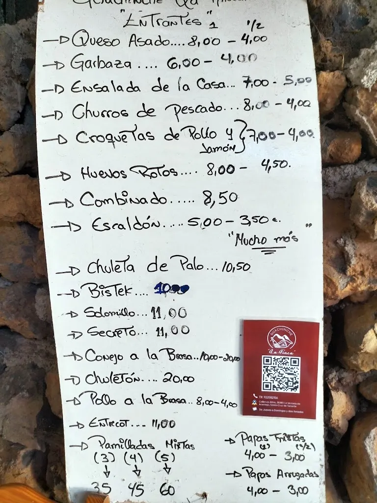 Menu_Guachinche La Finca_La Victoria de Acentejo_image_1