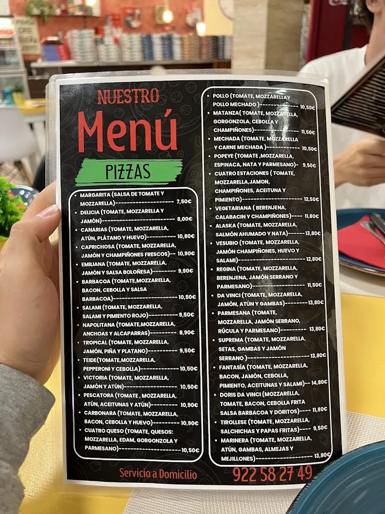 Menu_Pizzeria Da Vinci_La Victoria de Acentejo_image_2