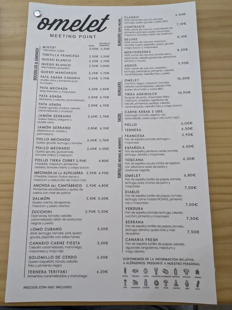 Menu_Omelet, Meeting Point_La Victoria de Acentejo_image_1