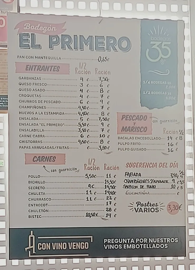 Menu_Bodegón El Primero_La Victoria de Acentejo_image_1