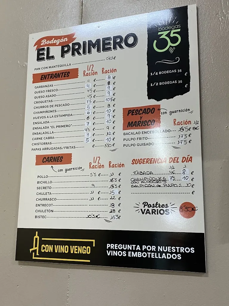 Menu_Bodegón El Primero_La Victoria de Acentejo_image_2