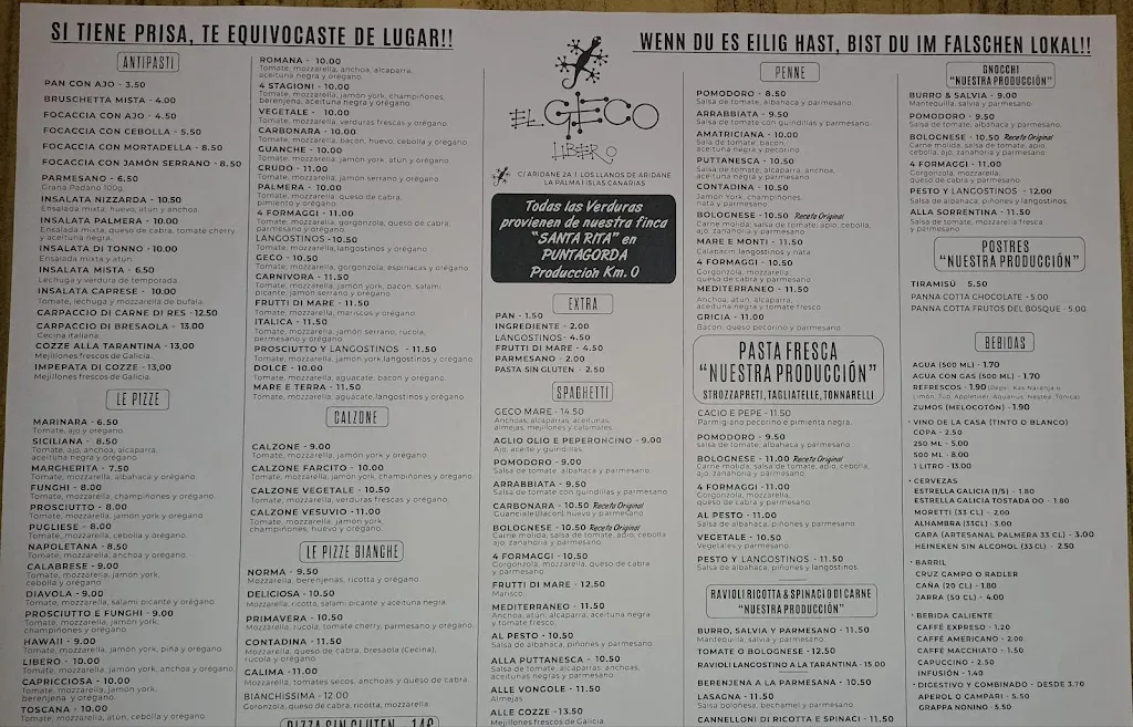 Menu_El Geco Libero_Los Llanos de Aridane_image_3