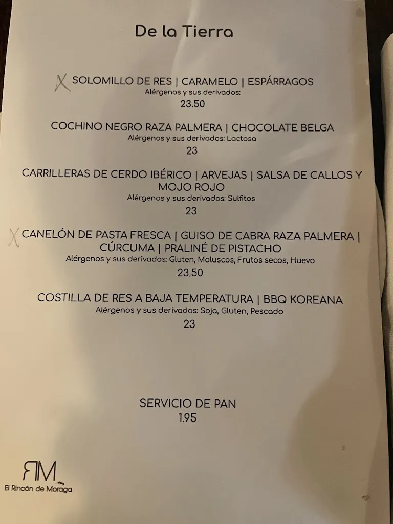 Menu_Restaurante El Rincón de Moraga_Los Llanos de Aridane_image_2