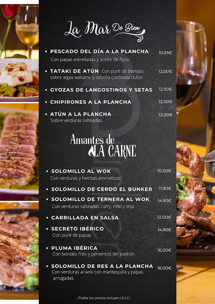 Menu_El Bunker_Los Llanos de Aridane_immagine_1