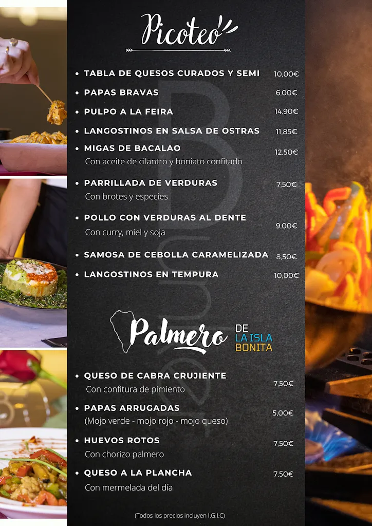 Menu_El Bunker_Los Llanos de Aridane_immagine_2