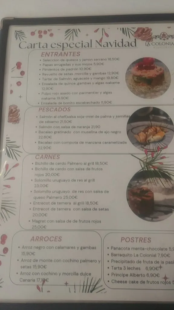 Menu_La Colonial 25 Restaurante_Los Llanos de Aridane_image_2