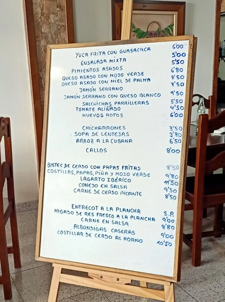 Menu_Casa kiko_Los Llanos de Aridane_image_3