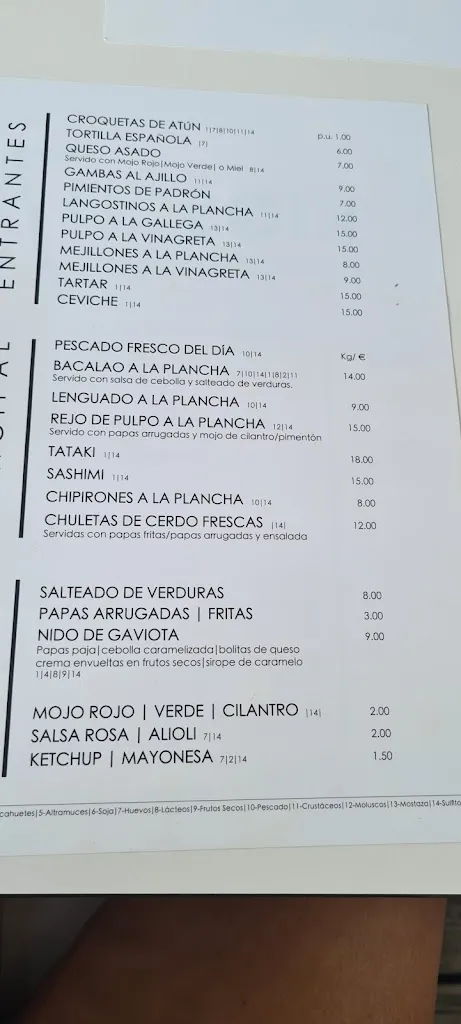 Menu_Kiosco 7_Los Llanos de Aridane_image_4