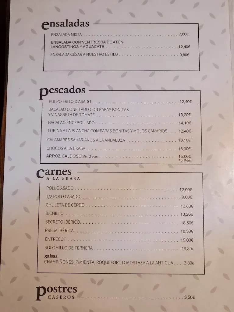 Menu_Restaurant El Mocan_Los Silos_image_1