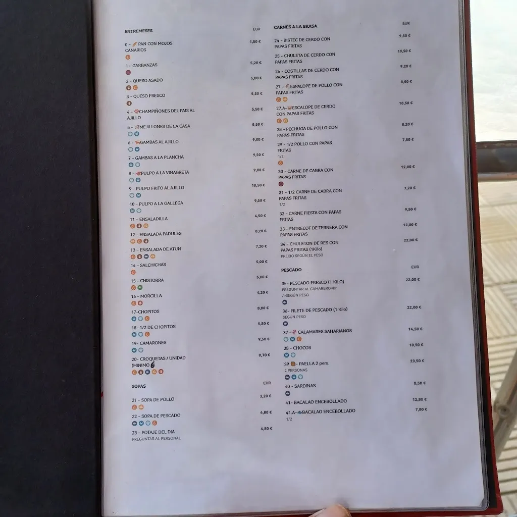 Menu_Restaurante Padules y San Andrés_Los Silos_image_1