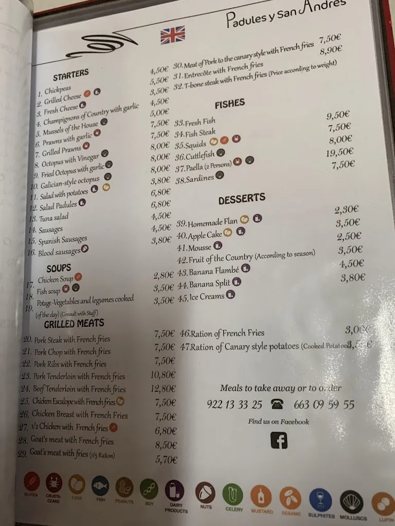 Menu_Restaurante Padules y San Andrés_Los Silos_image_2