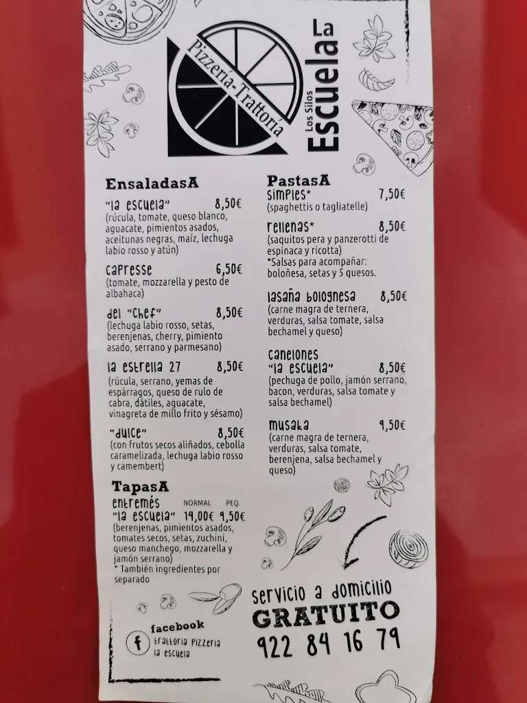 Menu_La Escuela_Los Silos_image_3