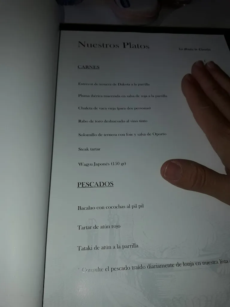 Menu_Restaurante La Masía de Chencho_Elche/Elx_image_4