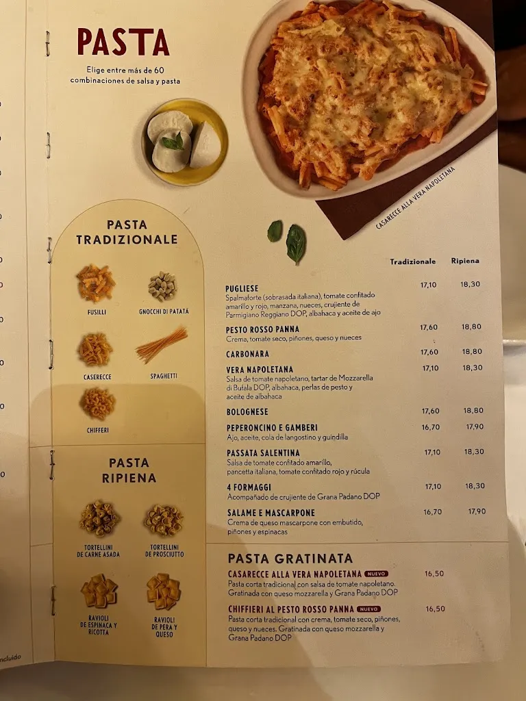 Menu_La Tagliatella Senza Glutine  | Dr. Esquerdo, Madrid_Nazaret_image_3