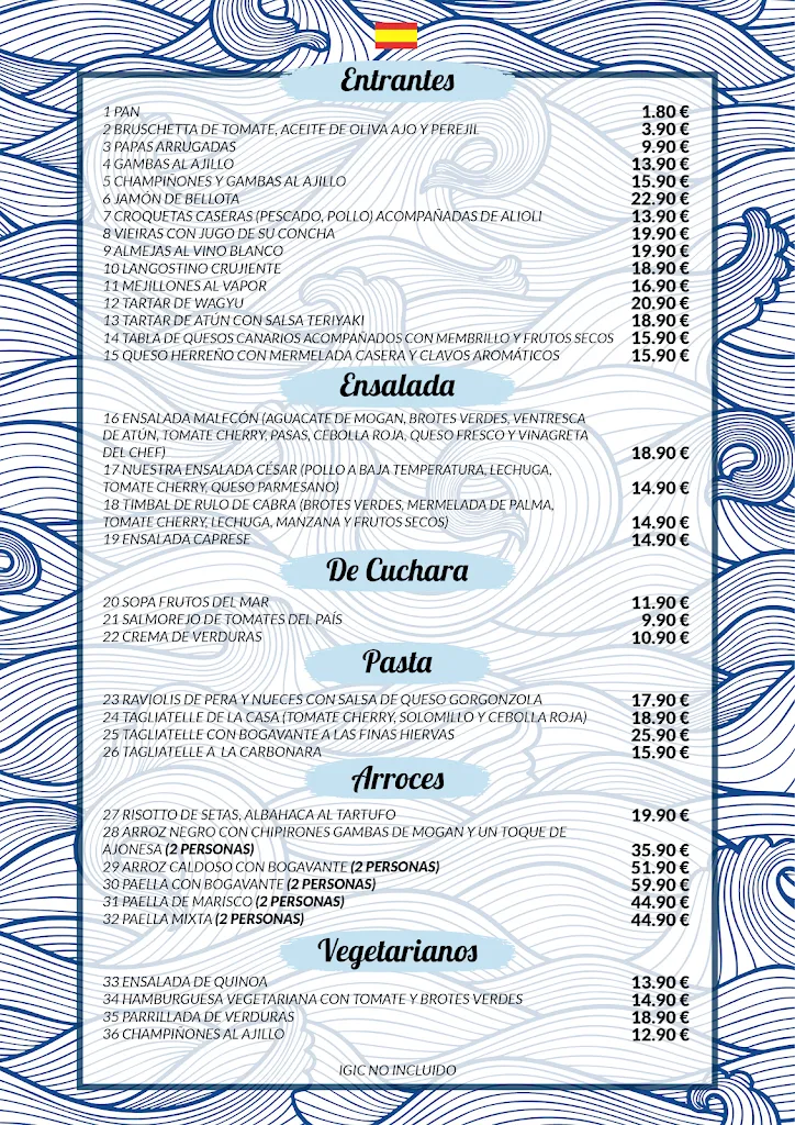 Menu_El Malecon De Mogan_Mogán_image_2