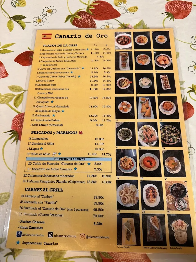 Menu_Restaurante Canario de Oro_Mogán_image_1