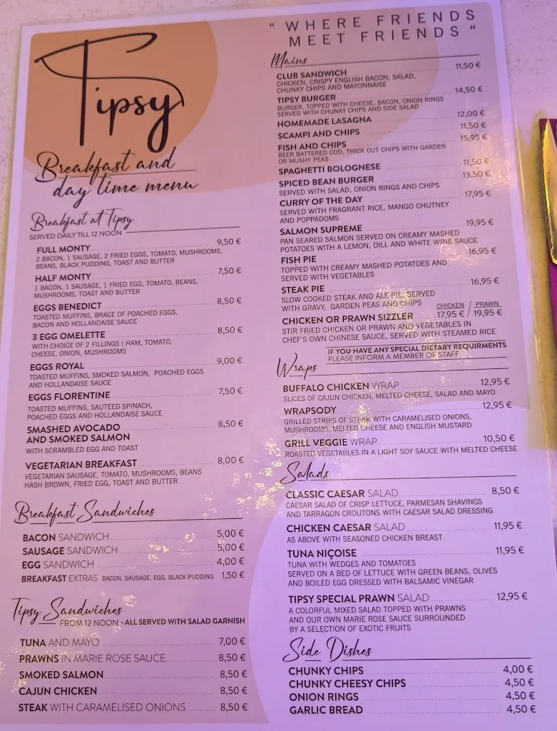 Menu_Tipsy Los Gigantes_Los Gigantes_image_1