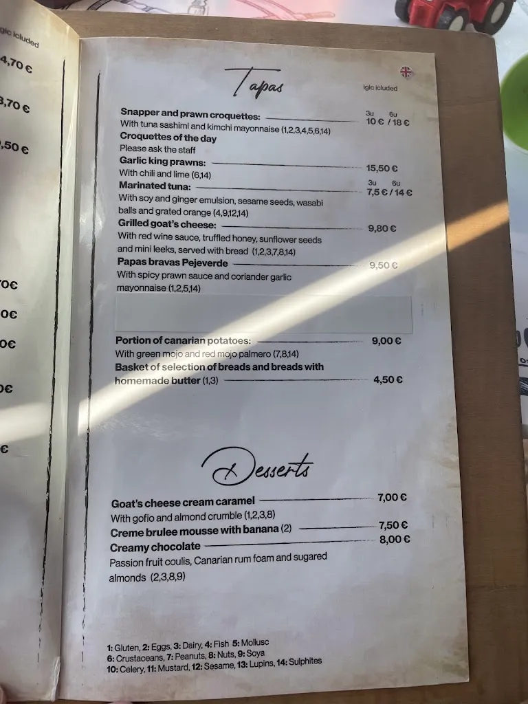 Menu_Pejeverde Los Gigantes_Los Gigantes_image_3