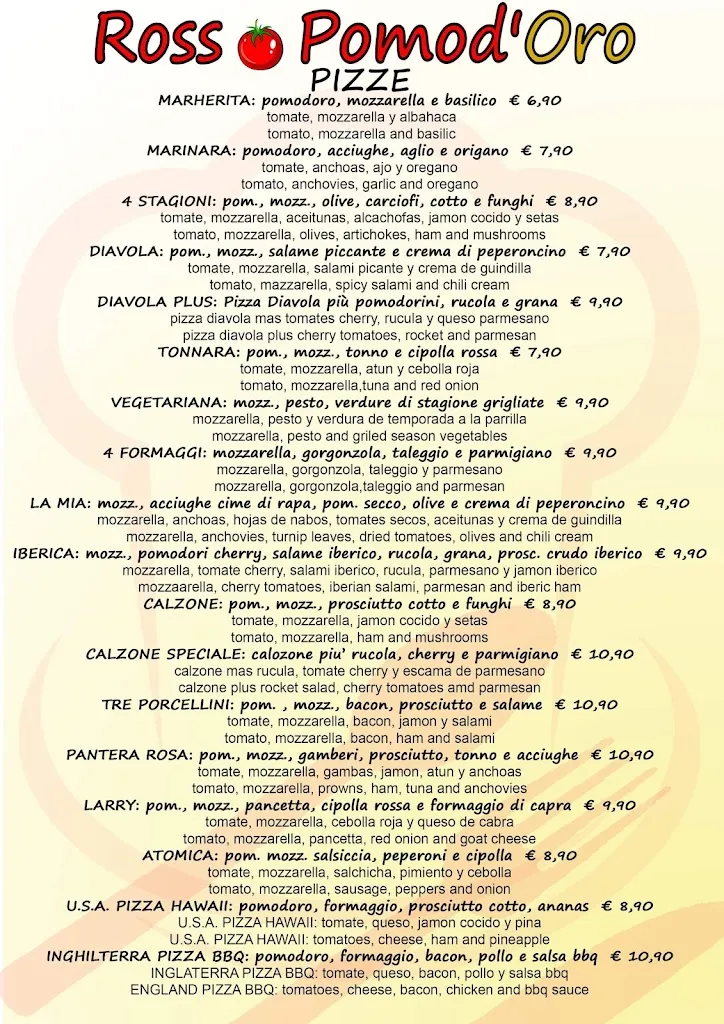 Menu_Rosso Pomod’oro los gigantes_Los Gigantes_image_4
