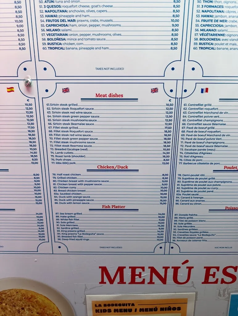 Menu_Restaurante la Bodeguita_Los Gigantes_image_1