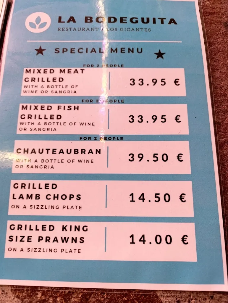 Menu_Restaurante la Bodeguita_Los Gigantes_image_3