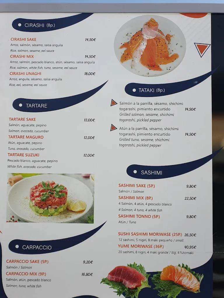 Menü_Restaurante MIJIA_Los Gigantes_Bild_3