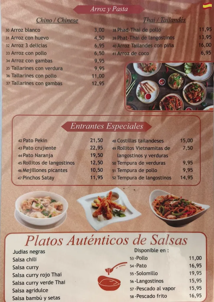 Menu_Restaurante Romanto_Los Gigantes_immagine_1