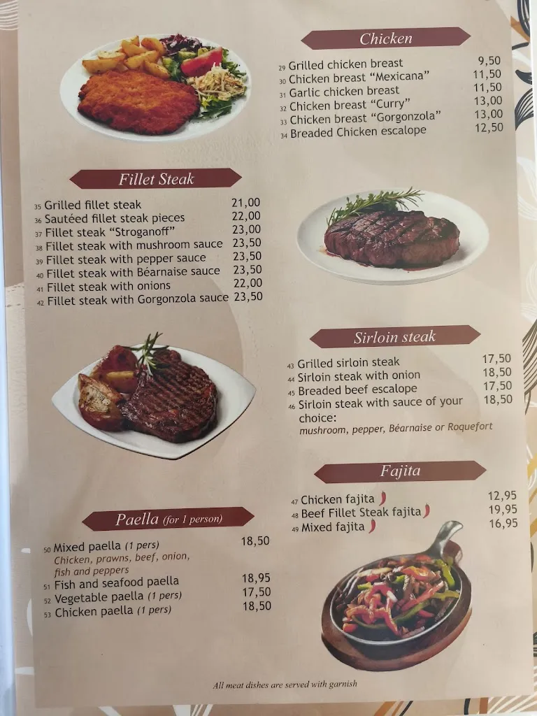 Menu_Restaurante Romanto_Los Gigantes_immagine_2