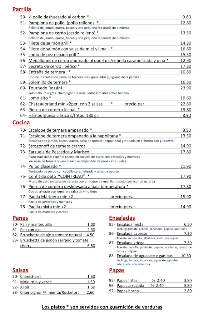 Menu_Raíces restaurante asador_Los Gigantes_image_4