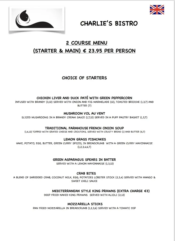 Menu_Charlie's Bistro los Gigantes_Los Gigantes_immagine_4