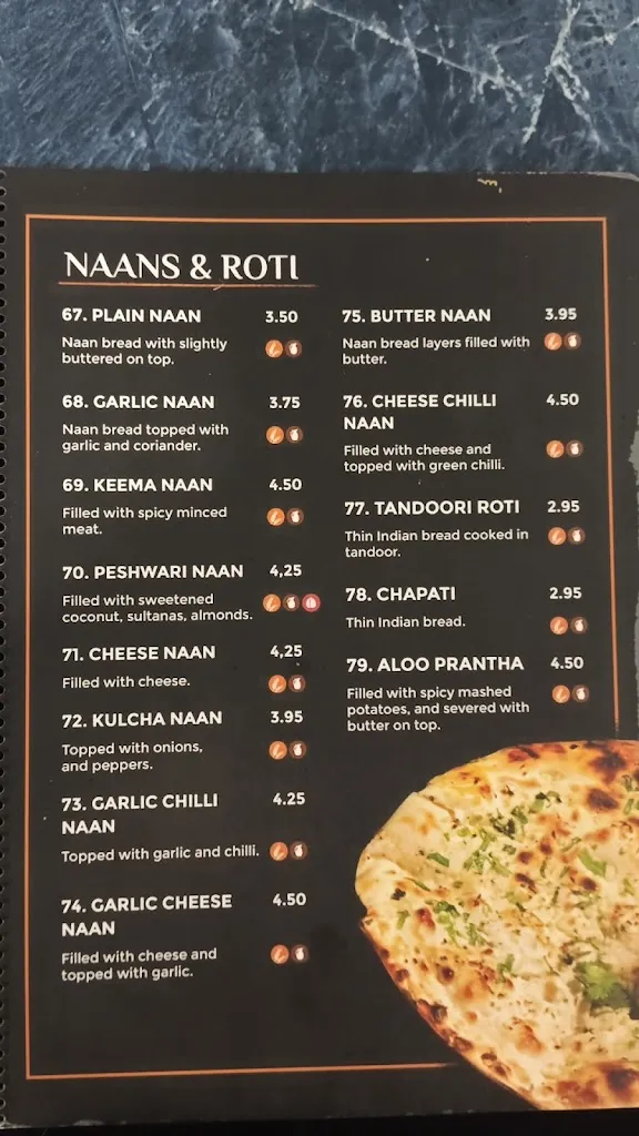 Menu_Delhi Darbar_Los Gigantes_image_3