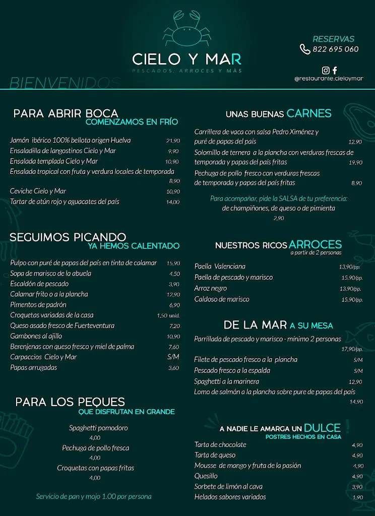 Menu_Cielo y mar_Los Gigantes_immagine_3